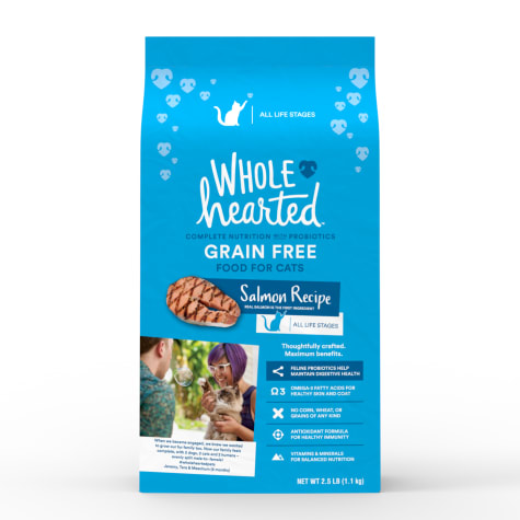 WholeHearted Salmon Formula Dry Cat Food